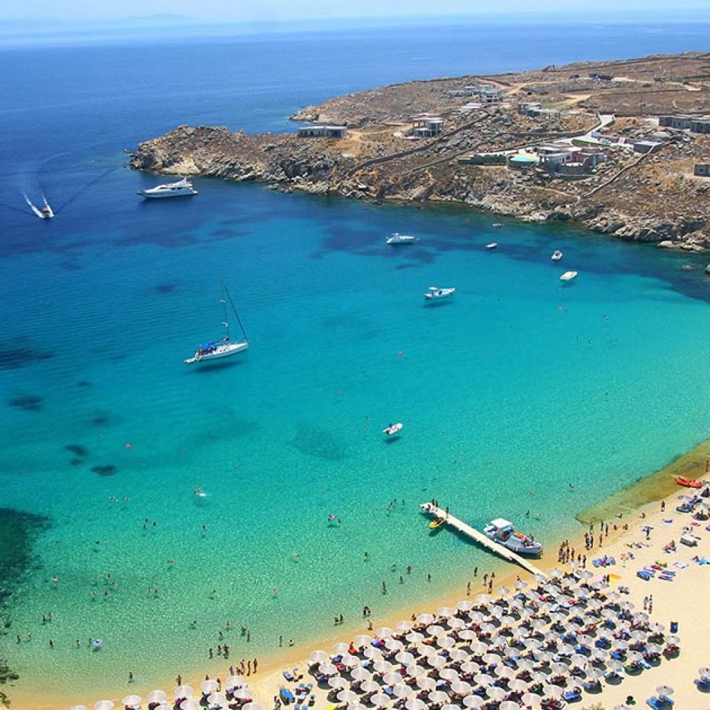 This cruise combines isolated beaches with crystal clear waters for swimming and water sports, archeological sites and cosmopolitan places.
Athens - Sounio - Kea - Kithnos - Delos - Reinia - Mykonos.