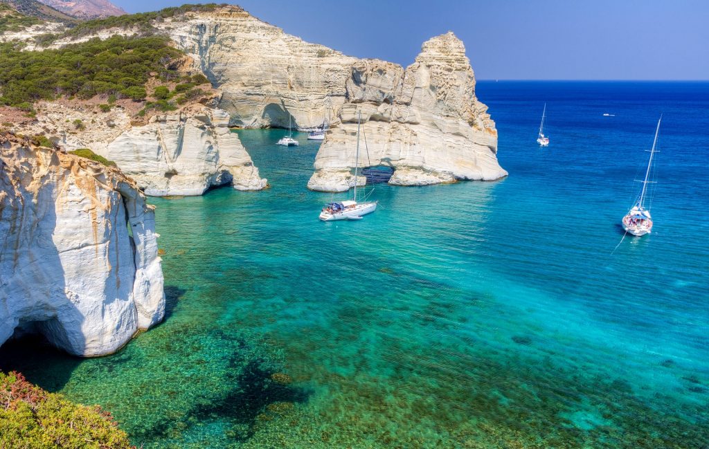 This is probably our alltimes favorite cruise in Greece. One we have done so many times but always looking forward to go back to. It is a blend of isolated bays, popular destinations, sandy beaches, natural caves to explore, ideal locations for the numerous water sports available on our yacht.
